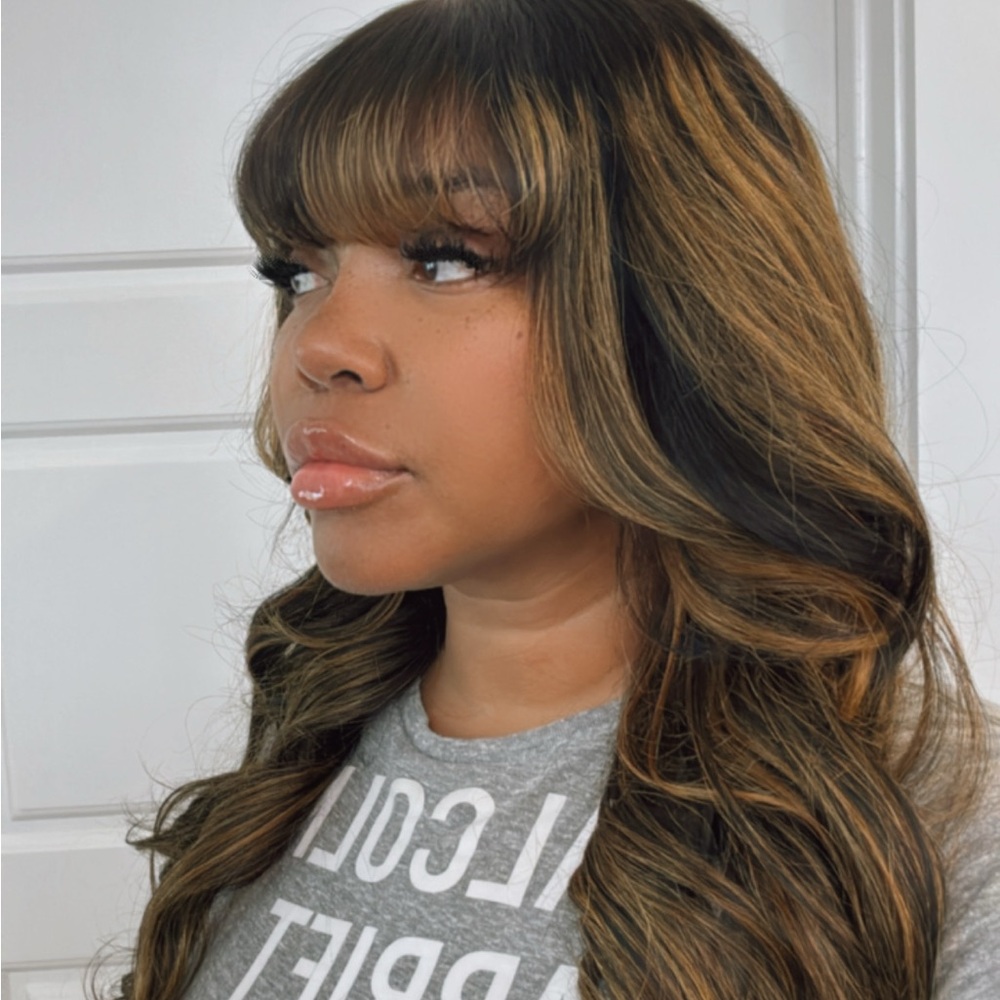 Body wave bang wig (D)